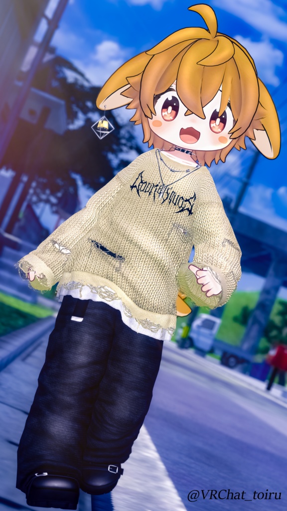 Loose Punk (for Men's avatars) #3BON