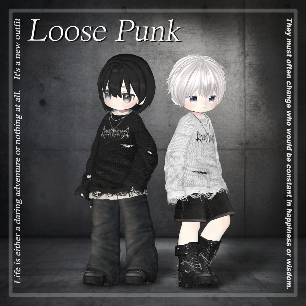 Loose Punk (for Men's avatars) #3BON