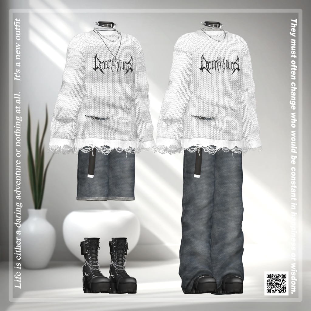 Loose Punk (for Men's avatars) #3BON