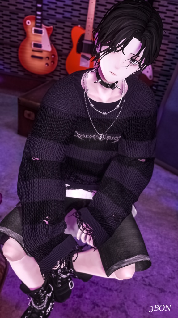 Loose Punk (for Men's avatars) #3BON