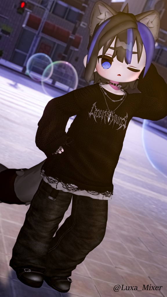 Loose Punk (for Men's avatars) #3BON