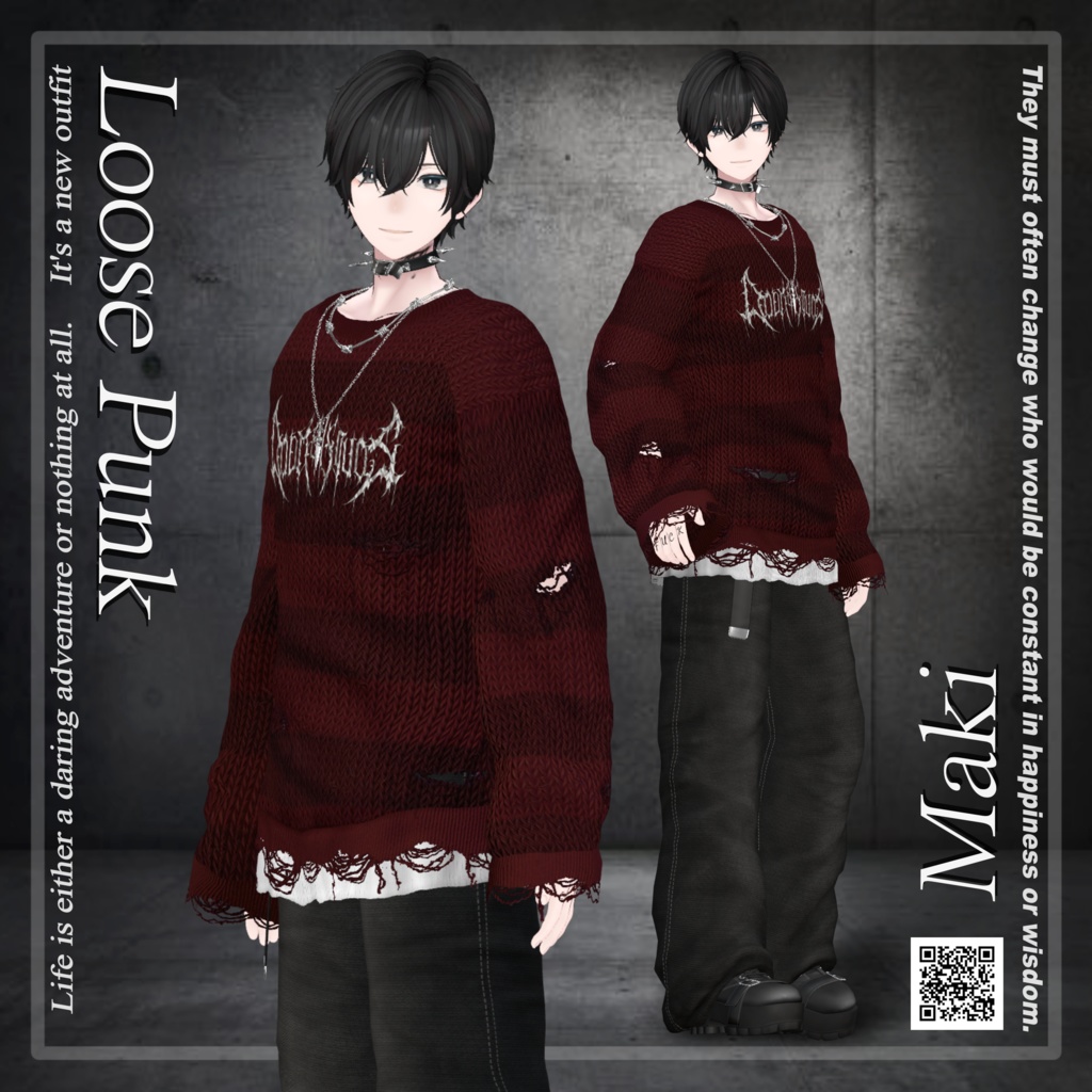 Loose Punk (for Men's avatars) #3BON