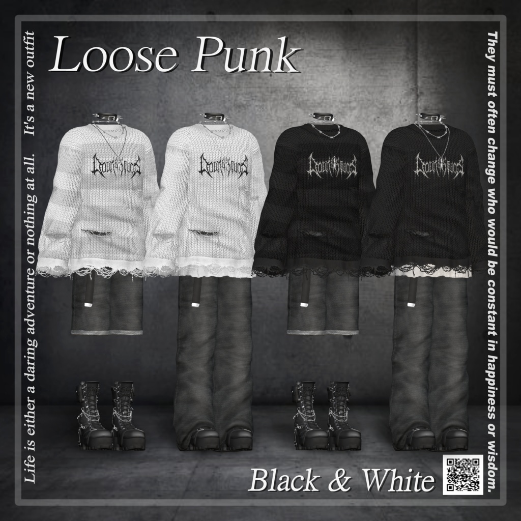 Loose Punk (for Men's avatars) #3BON