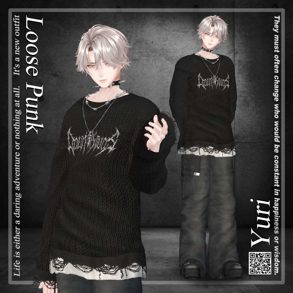 Loose Punk (for Men's avatars) #3BON