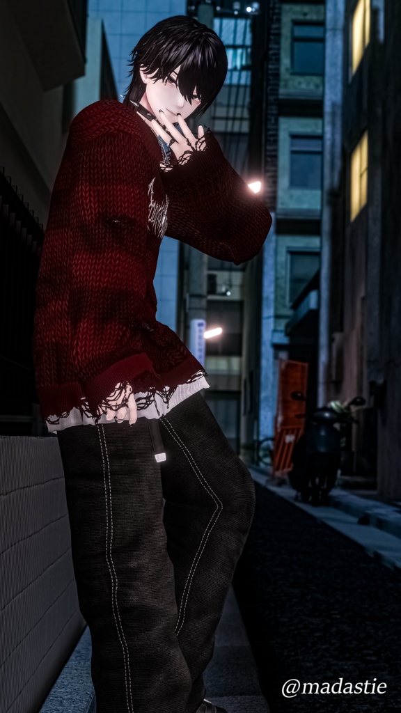 Loose Punk (for Men's avatars) #3BON