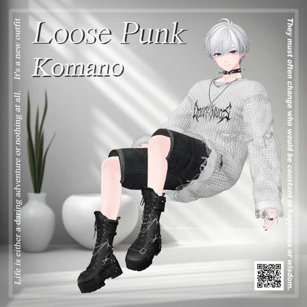 Loose Punk (for Men's avatars) #3BON