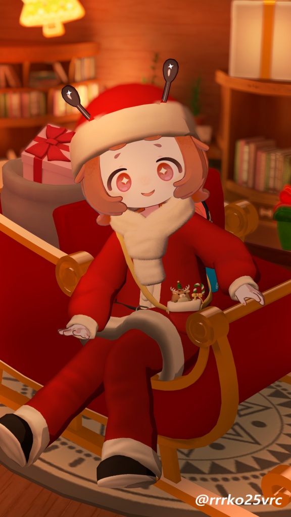 Mame Christmas (Santa Clothes, Rudolf Pajamas) #3BON