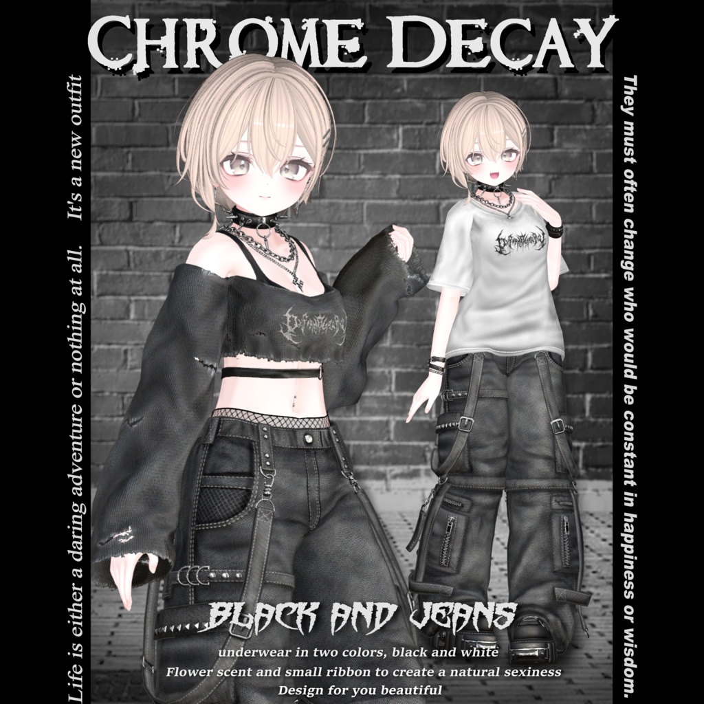 Chrome Decay (for Female avatar)