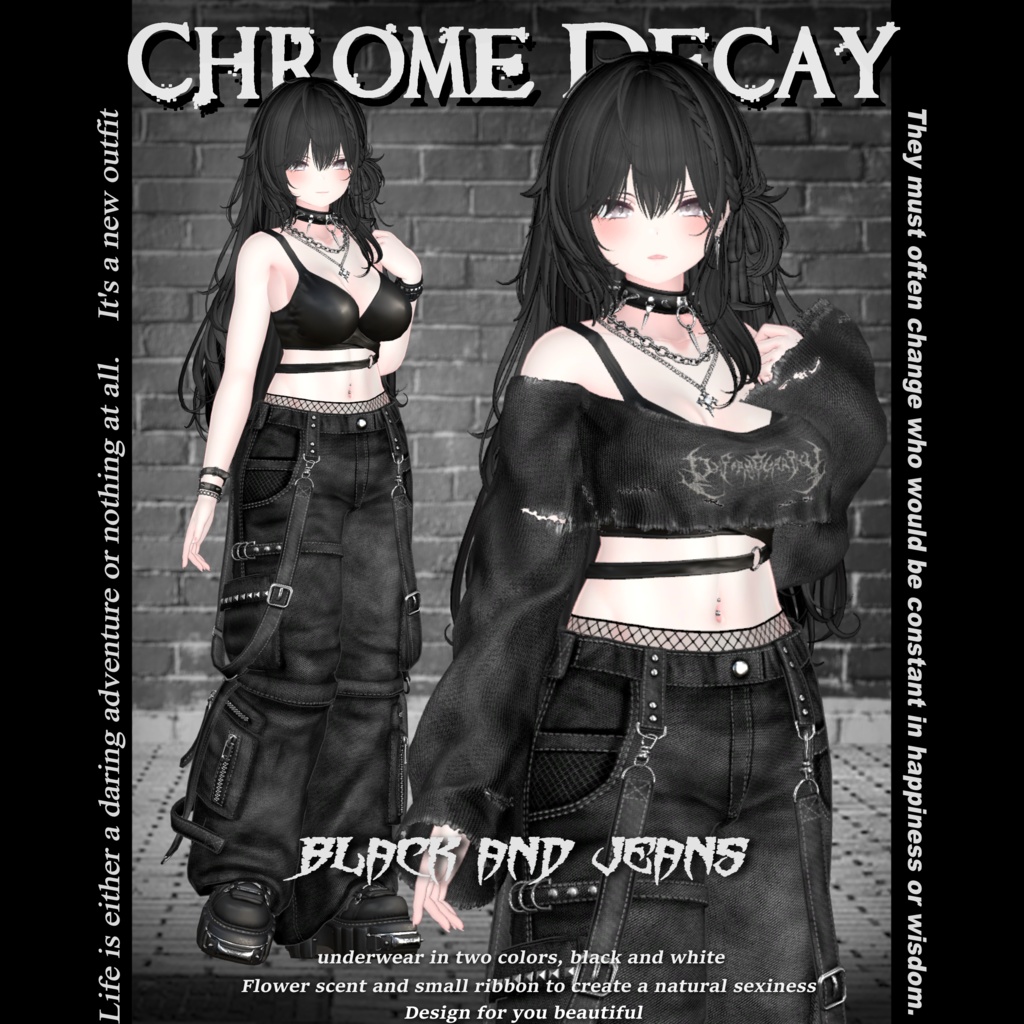 Chrome Decay (for Female avatar)