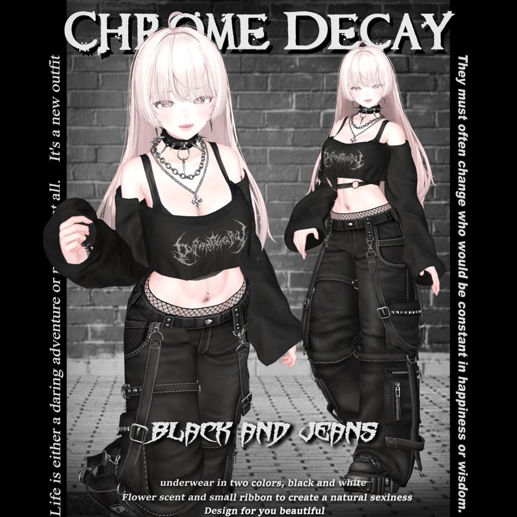 Chrome Decay (for Female avatar)