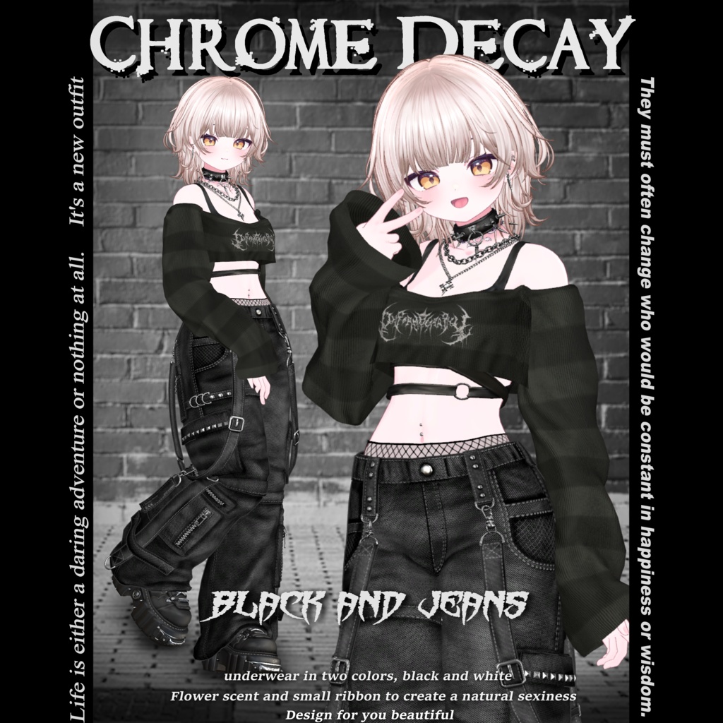 Chrome Decay (for Female avatar)