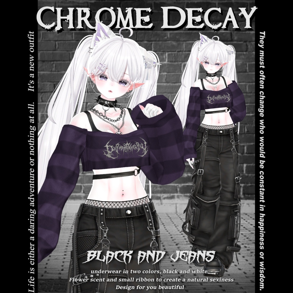 Chrome Decay (for Female avatar)