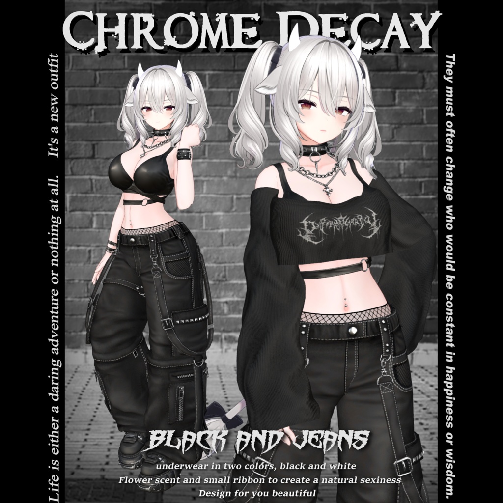 Chrome Decay (for Female avatar)