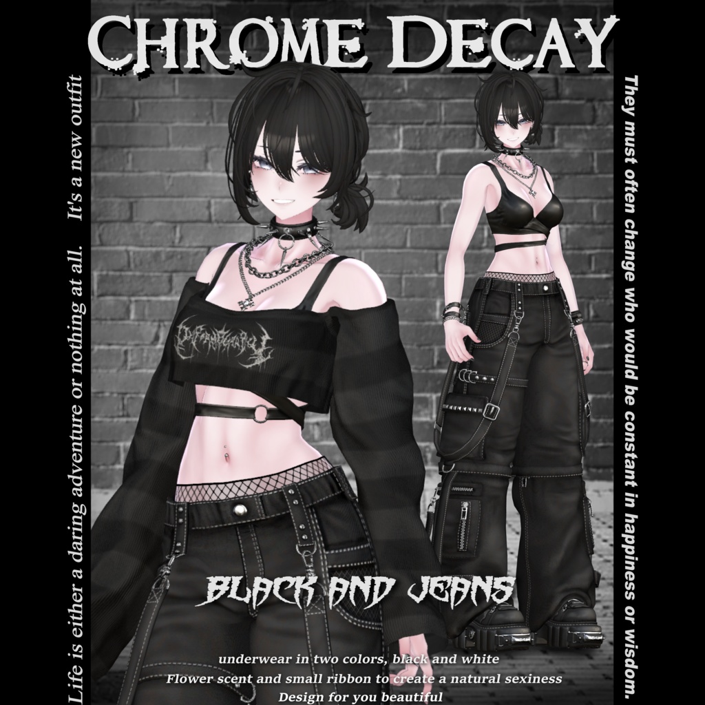 Chrome Decay (for Female avatar)