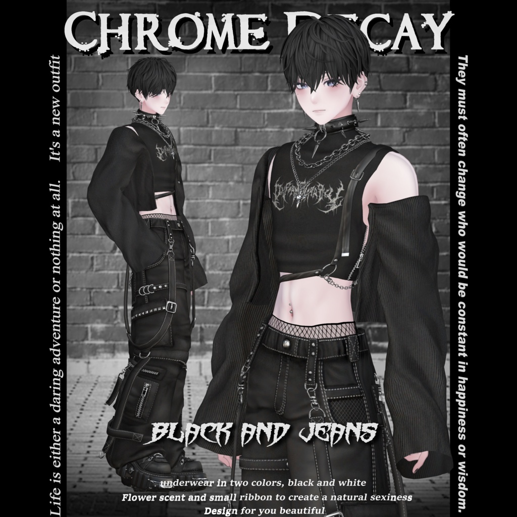 Chrome Decay (for Men's avatars)