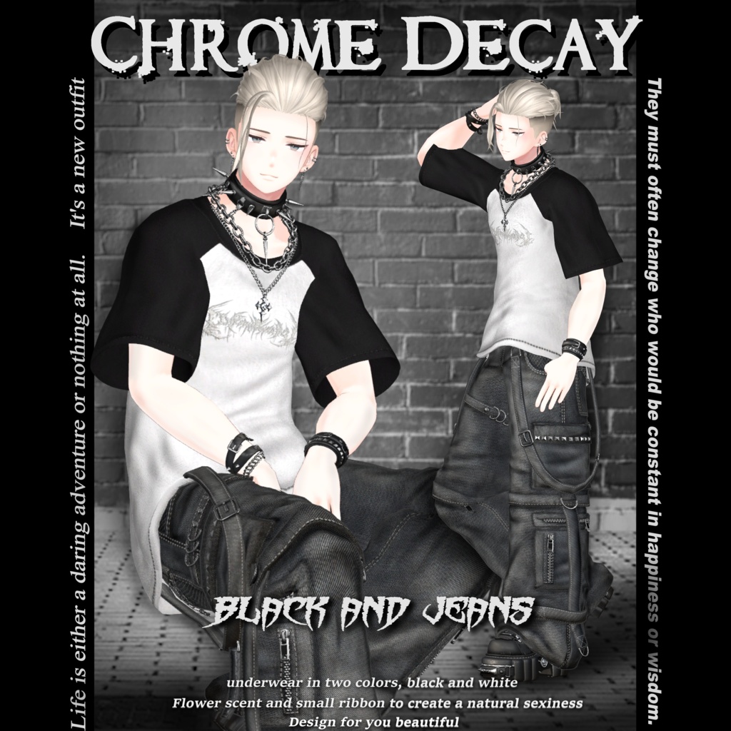 Chrome Decay (for Men's avatars)