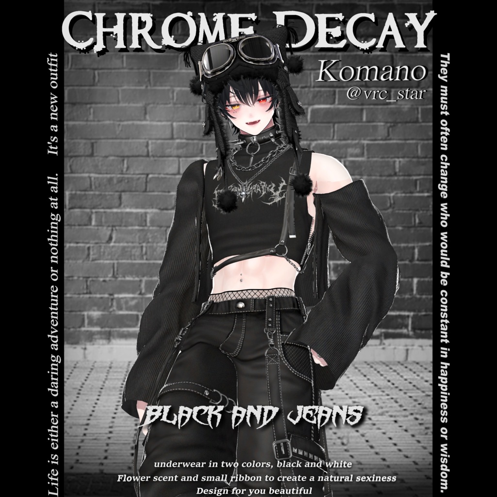 Chrome Decay (for Men's avatars)