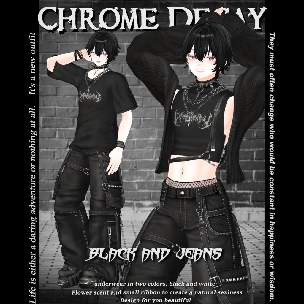 Chrome Decay (for Men's avatars)