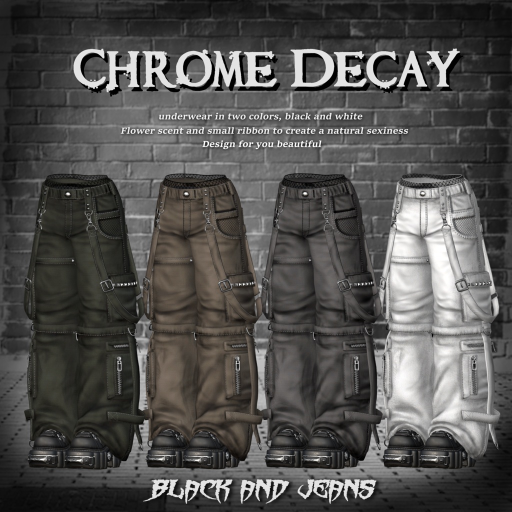 Chrome Decay (for Men's avatars)
