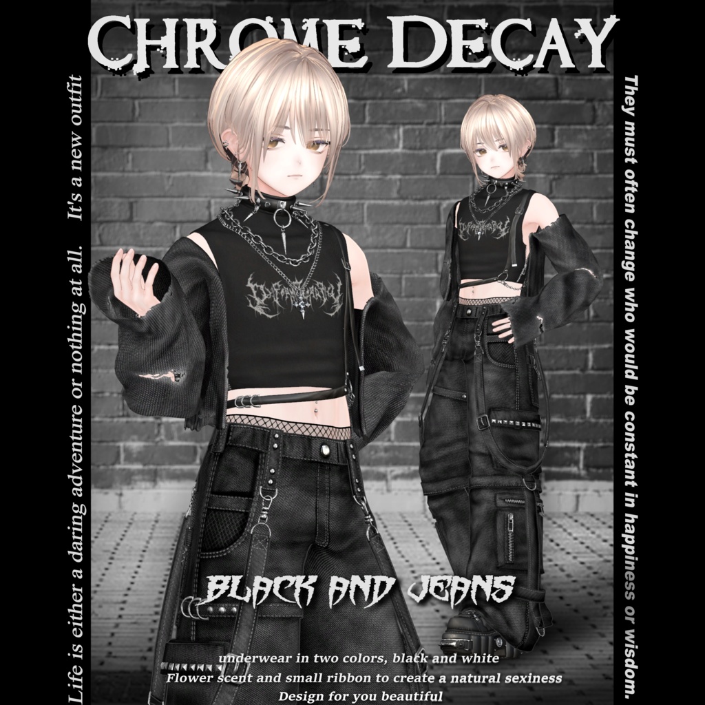 Chrome Decay (for Men's avatars)