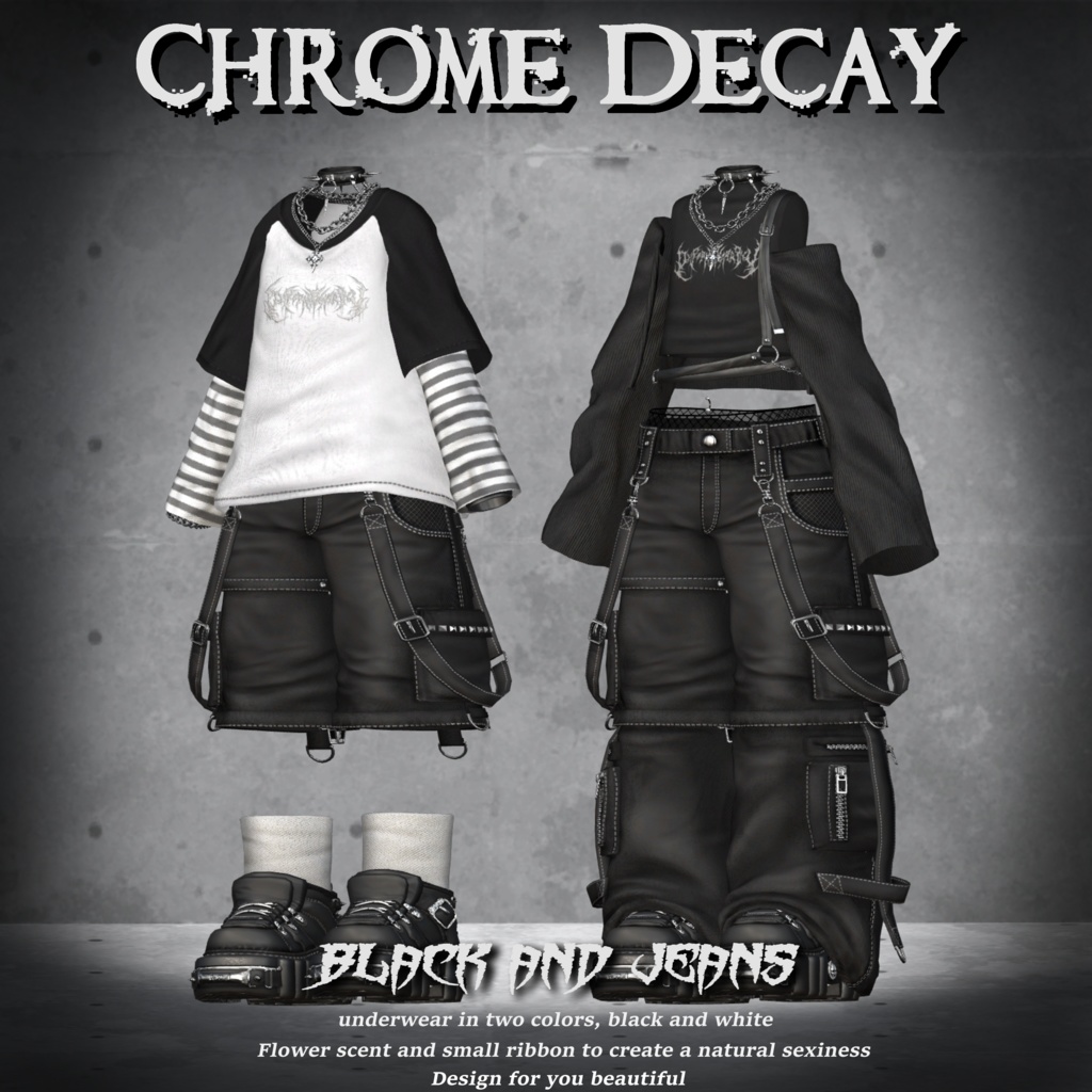 Chrome Decay (for Men's avatars)