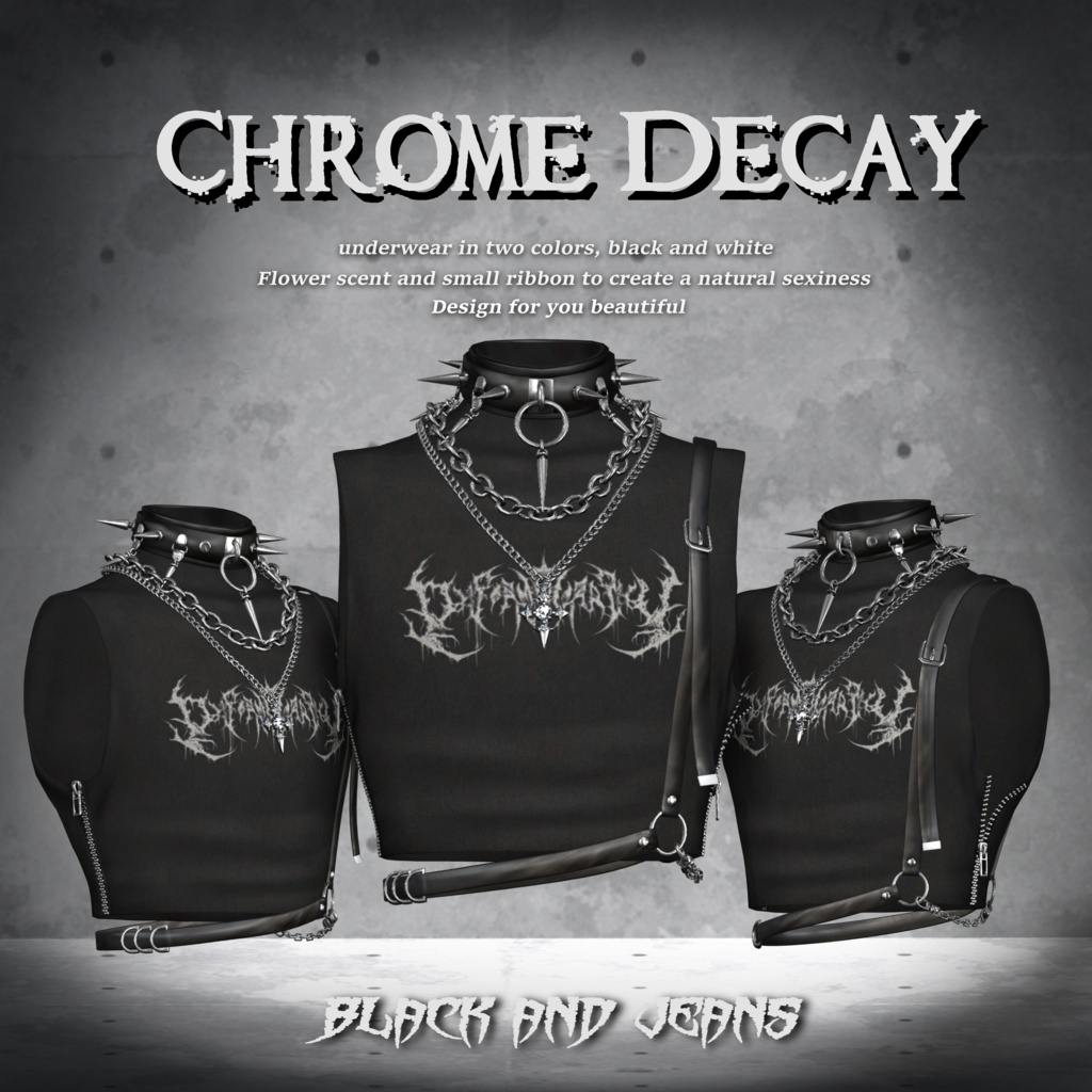 Chrome Decay (for Men's avatars)