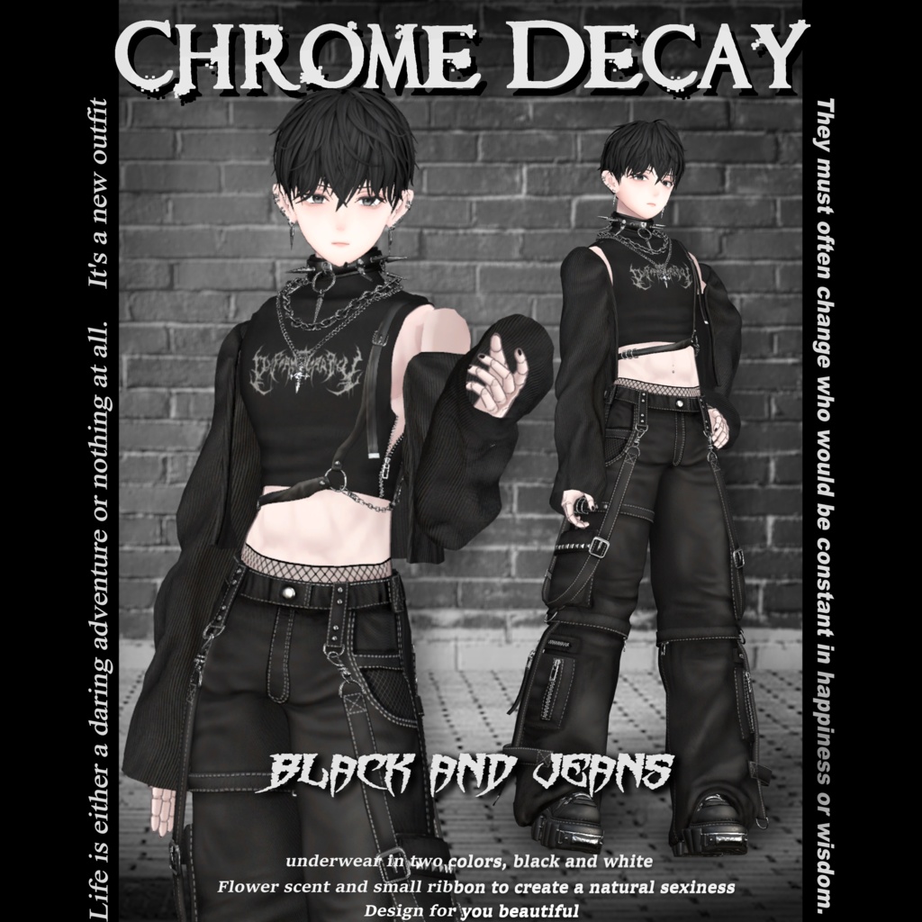Chrome Decay (for Men's avatars)