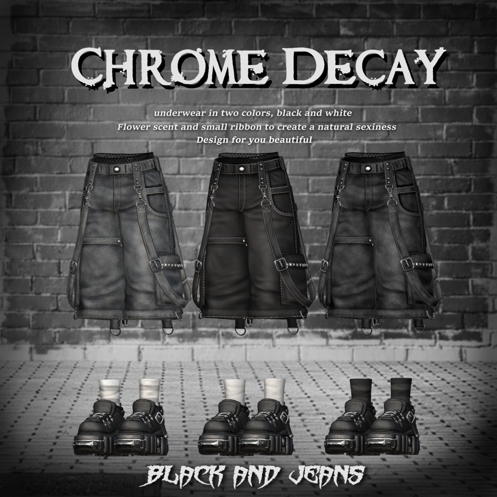 Chrome Decay (for Men's avatars)