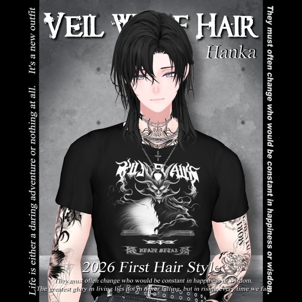 Veil Wolf Hair #3BON