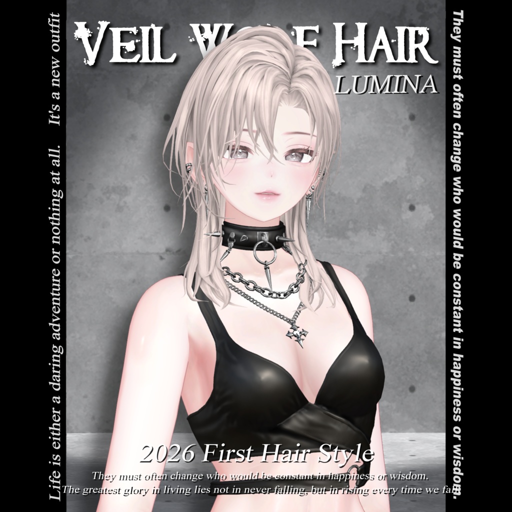 Veil Wolf Hair #3BON