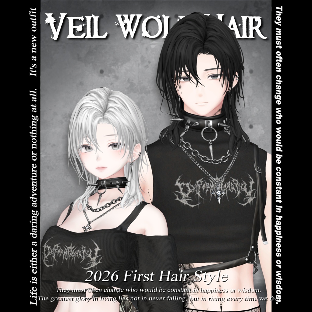 Veil Wolf Hair #3BON