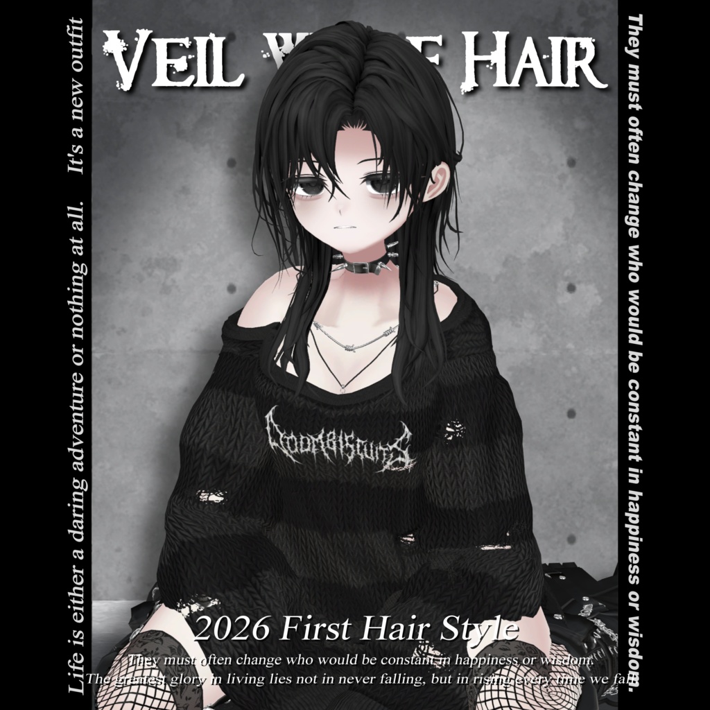 Veil Wolf Hair #3BON