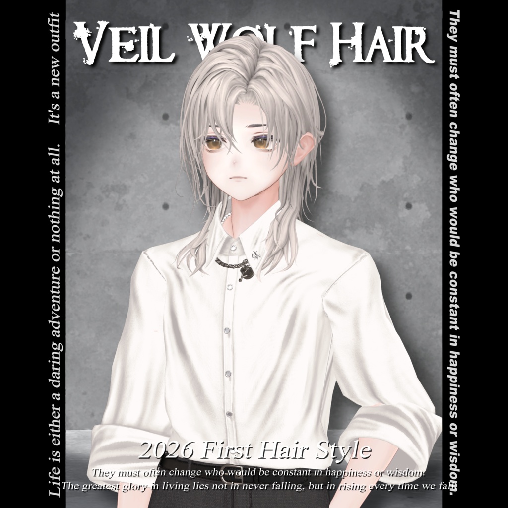Veil Wolf Hair #3BON