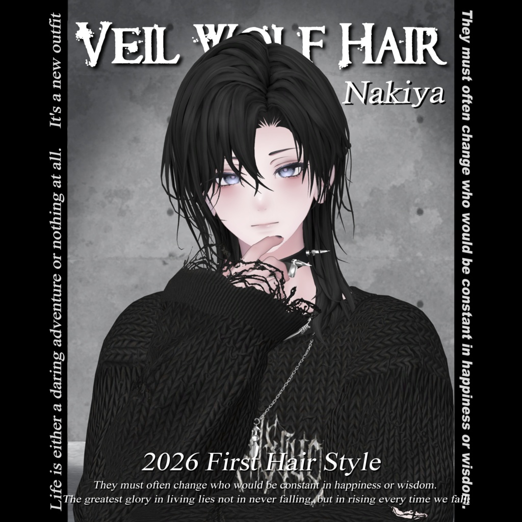 Veil Wolf Hair #3BON