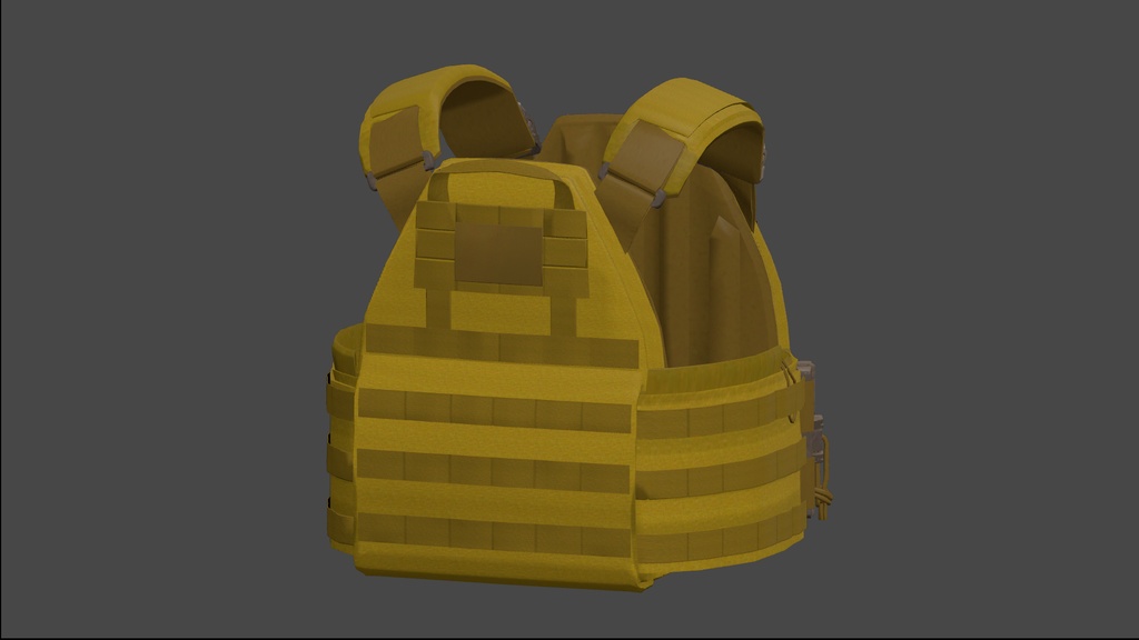 「Grus」用プレートキャリア BA-002 "ZARYA"(3Dモデル)