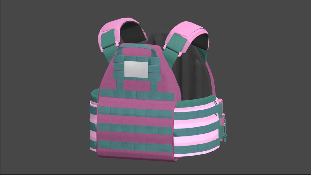 「Grus」用プレートキャリア BA-002 "ZARYA"(3Dモデル)