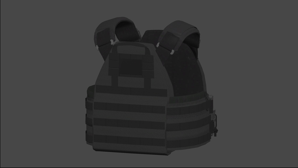 「Grus」用プレートキャリア BA-002 "ZARYA"(3Dモデル)