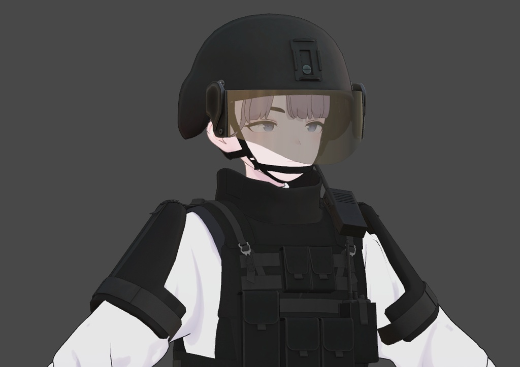 ボディアーマーセット BA-006 "OREL"(3Dモデル)