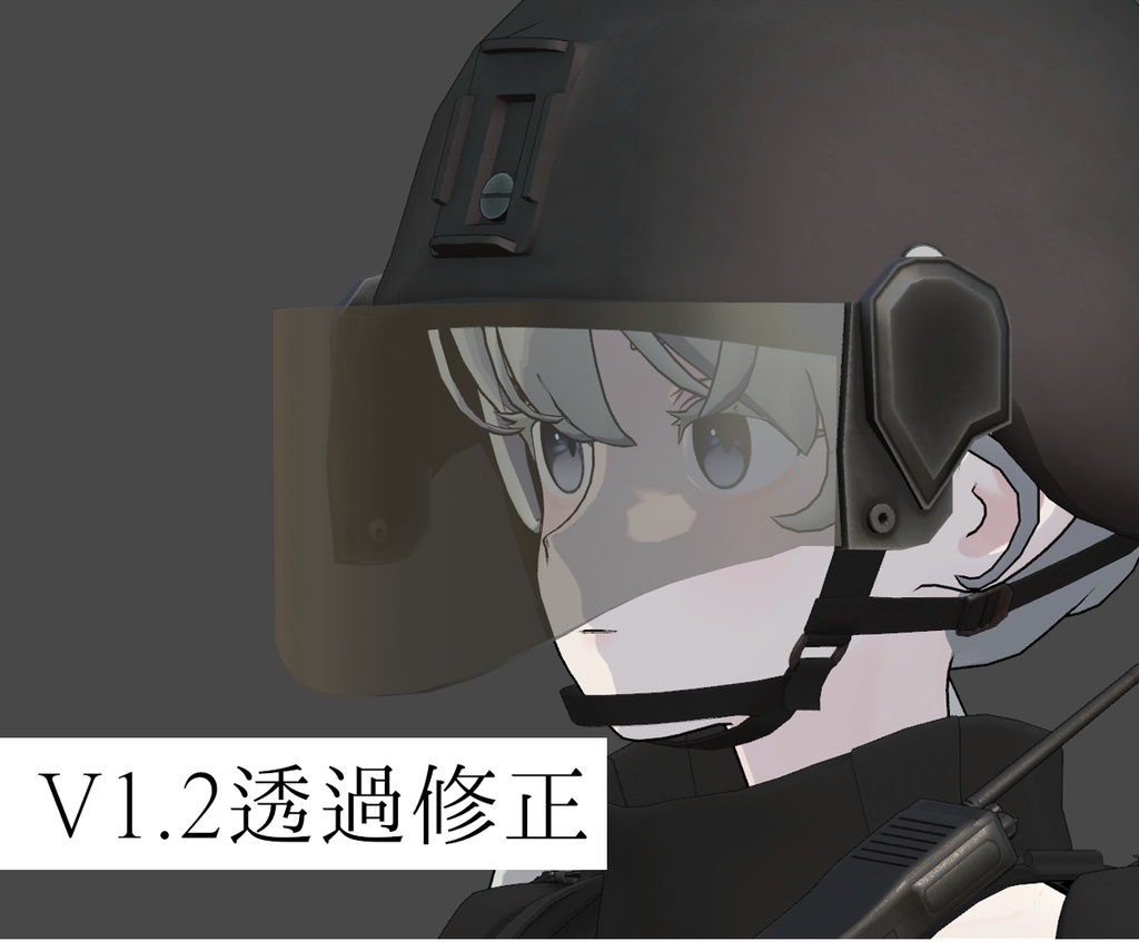 ボディアーマーセット BA-006 "OREL"(3Dモデル)