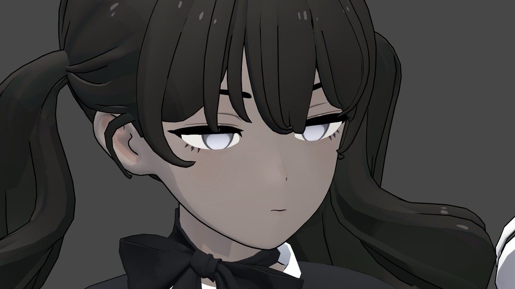 「Grus」用 下まつ毛 FA-009_ser "PODLESOK"(3Dモデル)