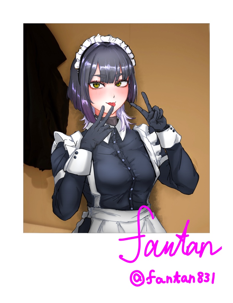 ふぁんたんチャンチェキ風ステッカー