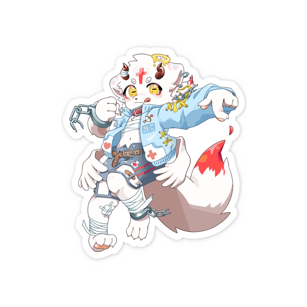 りゅうくんステッカー