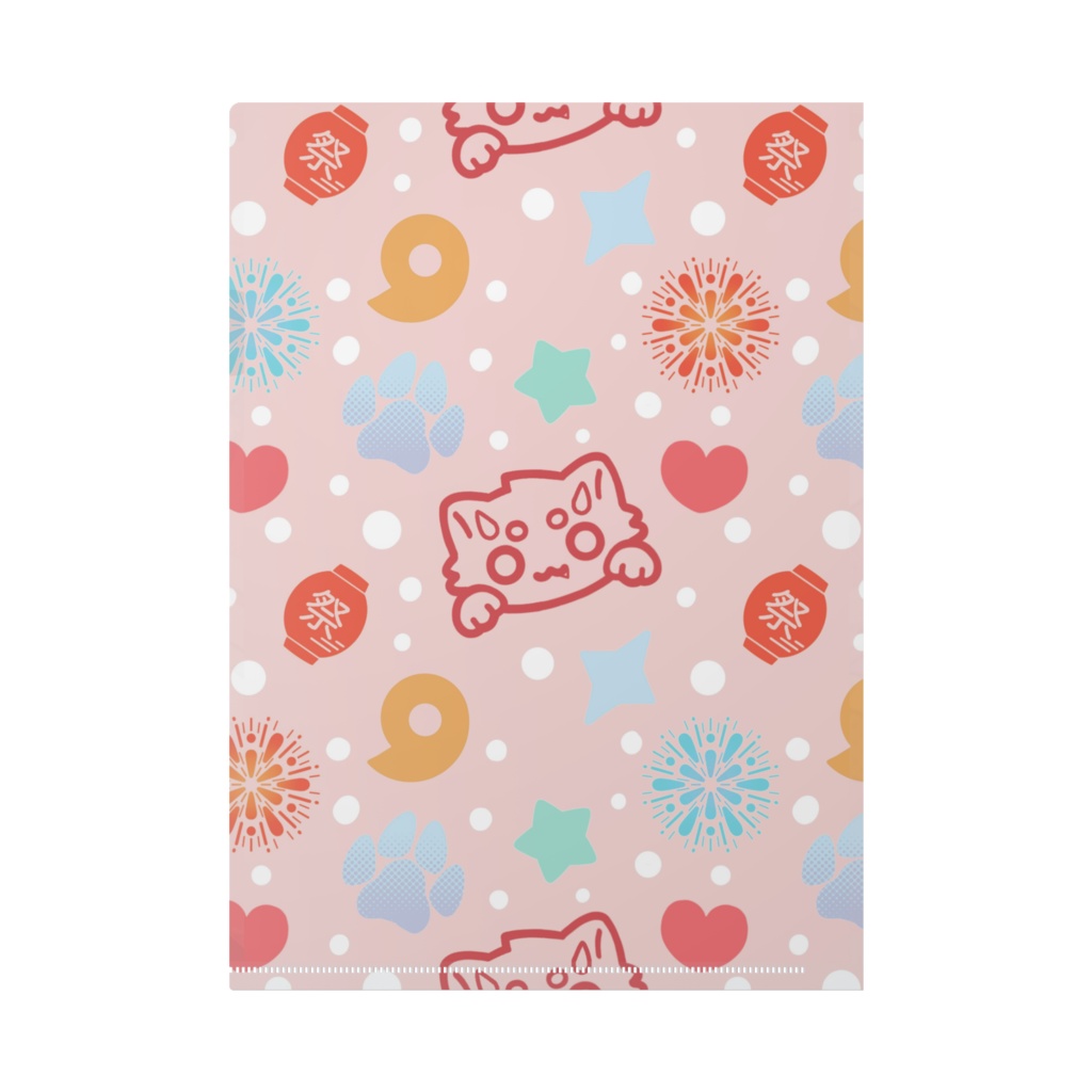 まつりくんクリアファイル