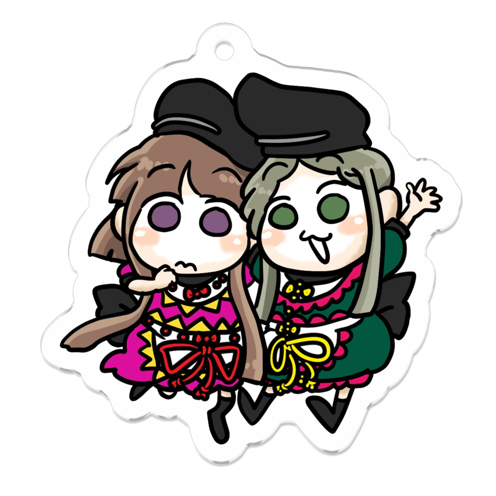 さとまいアクリルキーホルダー たえしるけんとふ Booth