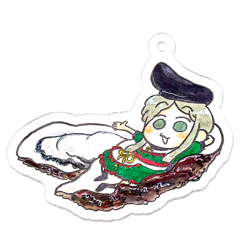 オイスターフェスティバルアクリルキーホルダー