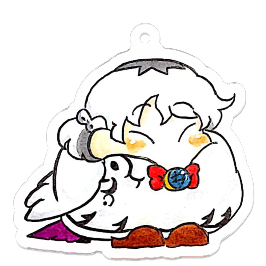 寒くて膨らんでるサグメ