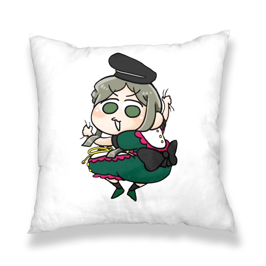 二童子クッションカバー