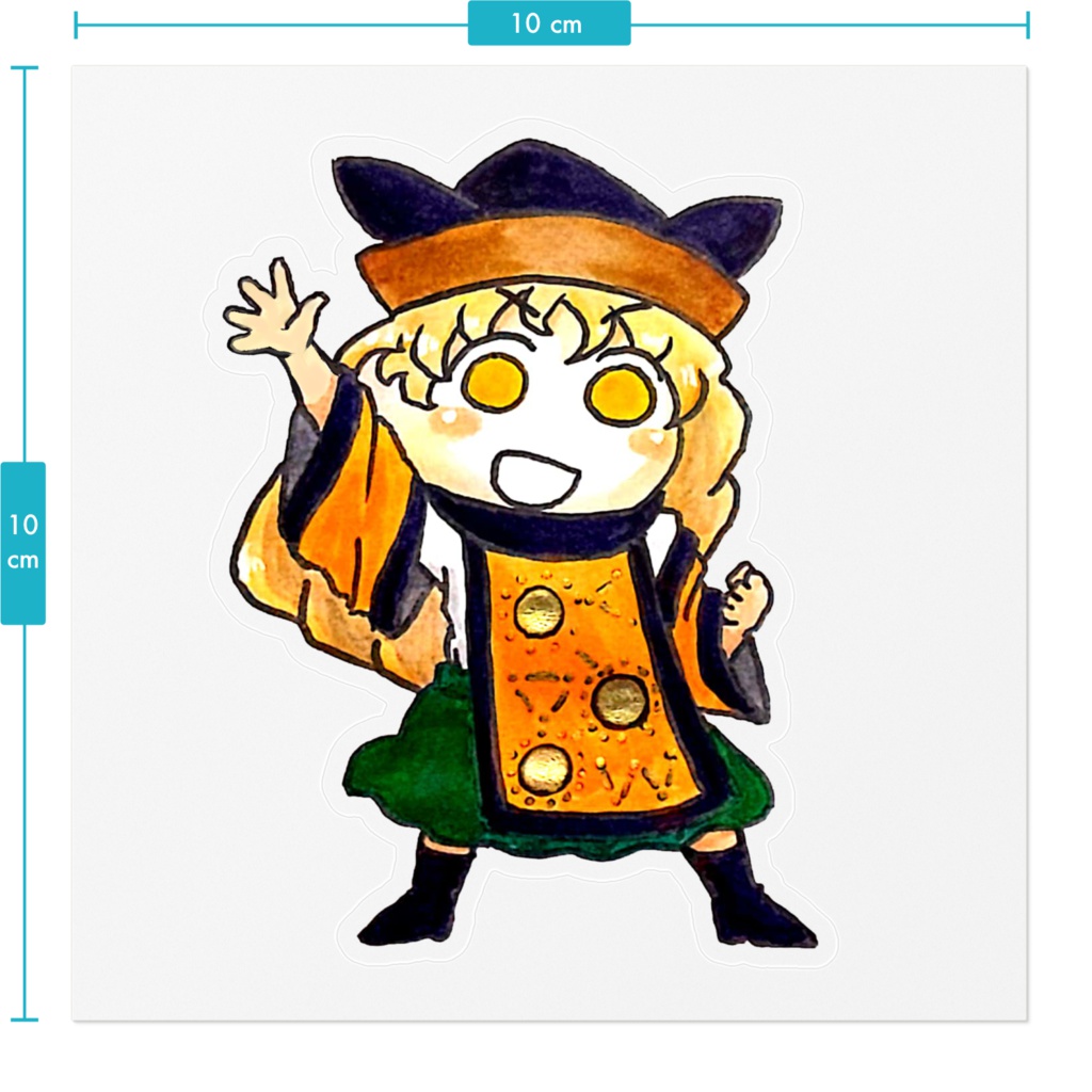 隠岐奈ステッカー