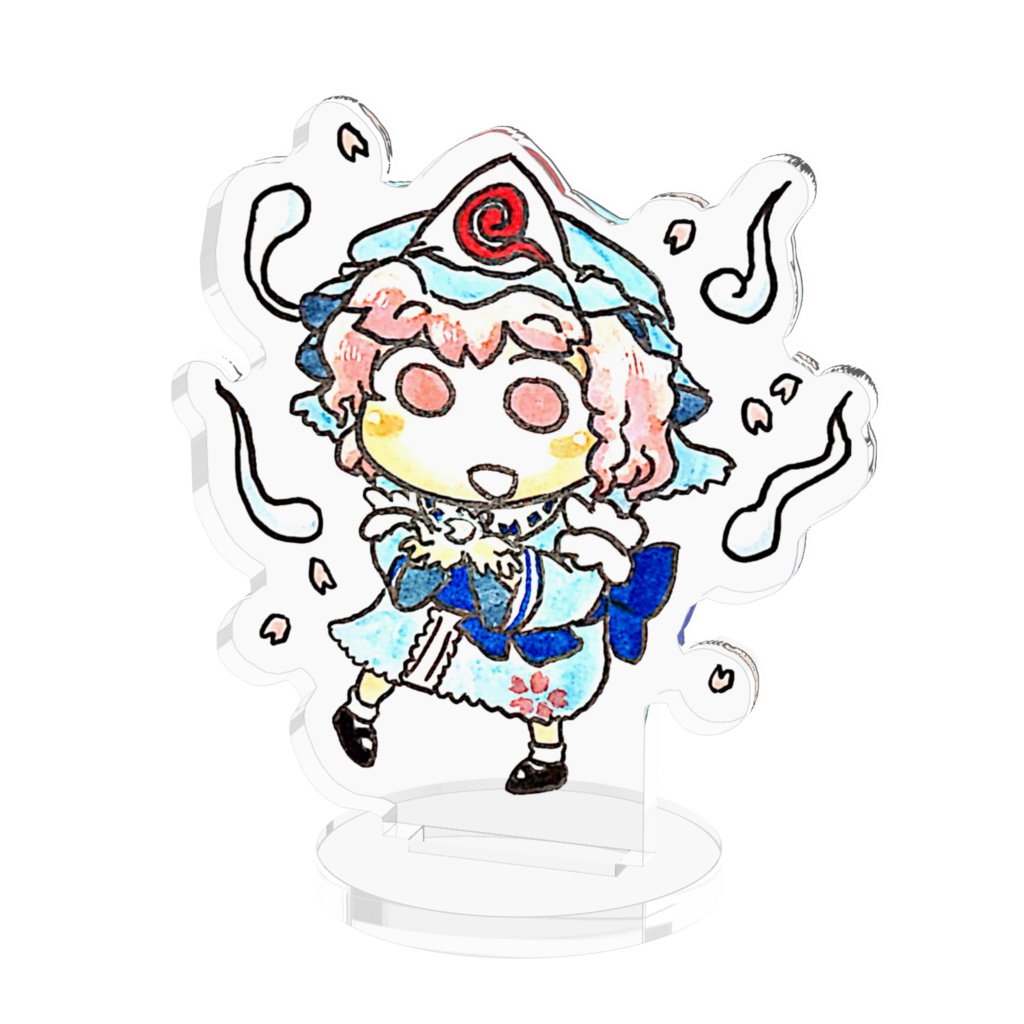 願はくは花の下にて春死なむ🌸アクリルフィギュア