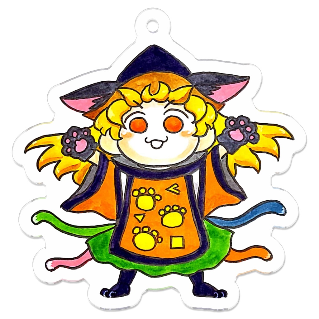 にゃんこ隠岐奈アクリルキーホルダー